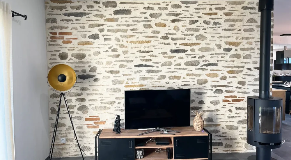 Combien coûte un mur en fausse pierre ?